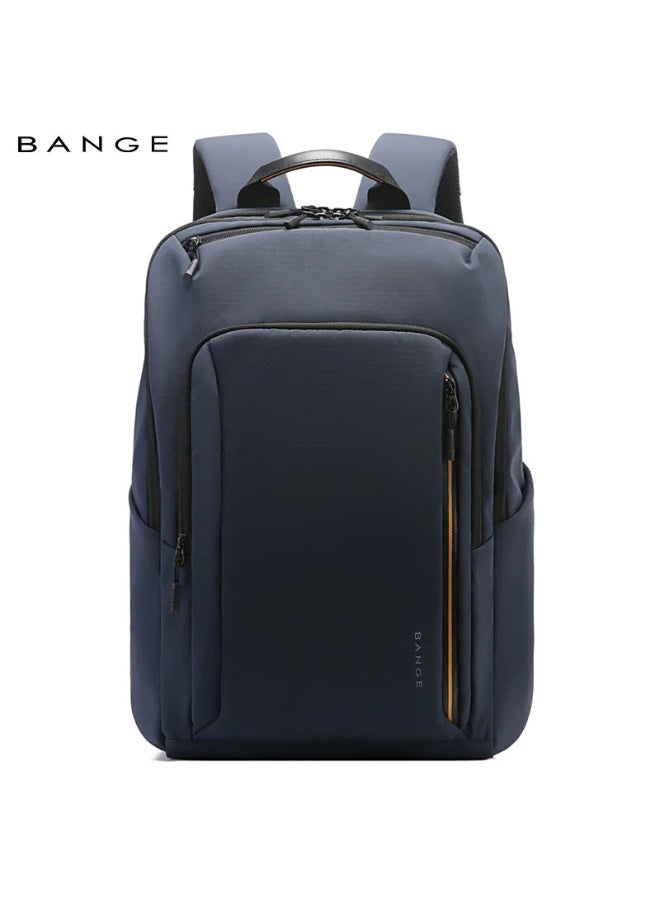 بانجي BANGE 7856 Blue New Arrivals Stylish Waterproof Business Commuting Laptop Backpack Ergonomic Lightweight School Bag Backpack Wholesale - Image 1